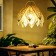 Ceiling Lamp from Rotan "Palma" 1x120W, E27, 60x65x35 cm