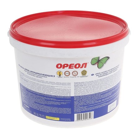 Paint water-dispersion halo for internal work Washing 13.0kg