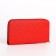 Women's wallet with lightning, red color