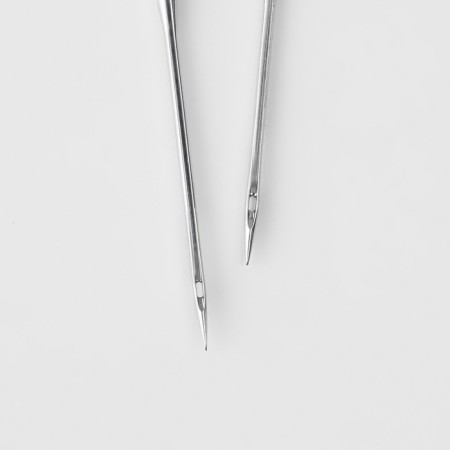 A set of needles for household sewing machines: universal, denim and stretch fabrics, No. 70-100, 10 pcs-1