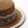 Hat for the girl "Lady" Minaku, rr 52, central brown
