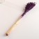 Set of dried flowers "Lenon-long", banch length 55-60 (+/- 6 cm), plum