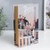 Safe Brush Tree leatherette "Streets of Paris" 21x13x5 cm