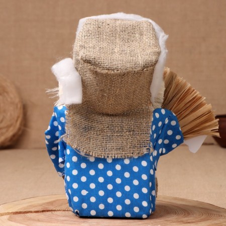 Oragg-Domova "Matvey with a broom and a horseshoe", 30x20x14 cm, mix-2