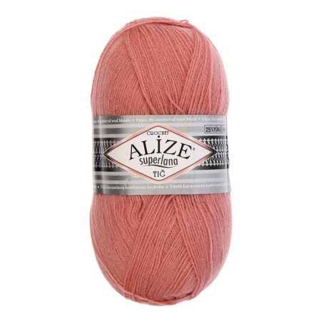 Yarn "Superlana Tig" 25% wool, 75% acrylic 570m/100g (144 tons of powder)-1