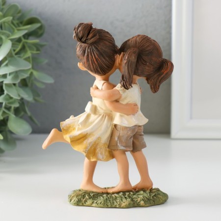 Souvenir Polystone "Best Girlfriends" 9,5x5x13 cm-2
