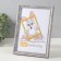 Photo frame Plastic "Modern" 15x21 cm, frosty silver