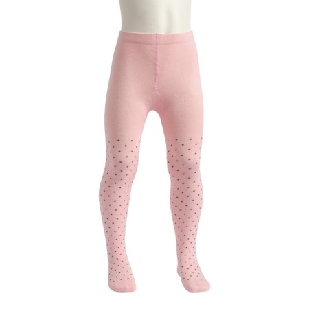 Колготки детские OMSA kids Collant 12Р31-2 горох Rosa, размер 128-134-2
