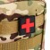 Medical, tactical jurisdiction, 20x13 cm, camouflage