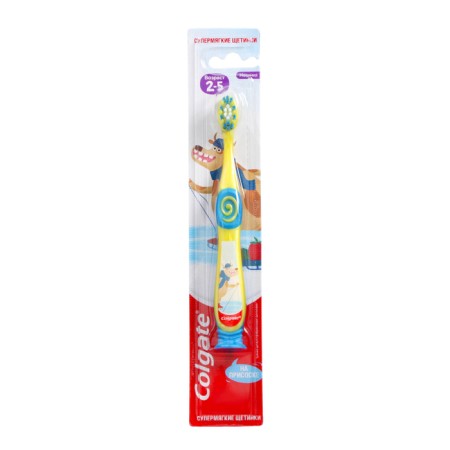 COLGATE toothbrush for children, super -furry