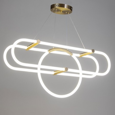 Bayerlux "Velli" 3xLLED 117W 4000k gold 90x20x90 cm-1