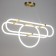 Bayerlux "Velli" 3xLLED 117W 4000k gold 90x20x90 cm