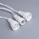 Garland “thread” 10 m, IP44, UMS, white thread, 100 LED, red glow, 220 V