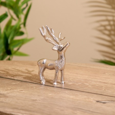 Souvenir "Deer" aluminum 9x8x14.5 cm