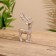 Souvenir "Deer" aluminum 9x8x14.5 cm