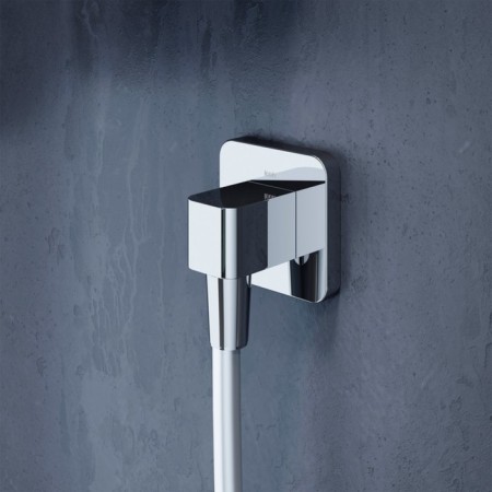 Connection for shower hose IDDIS SLISB00I62, 50 x 70 mm, chrome-1