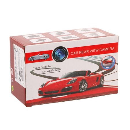 Rear view camera, IP68, review 130 °, 0.3 megapixels, wire 6 m, black-2