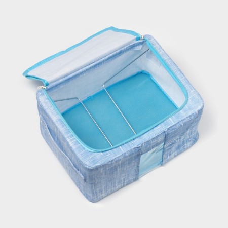 COVFR for storing things of the Ronda, 30.5 × 24 × 16.5 cm, blue color-6