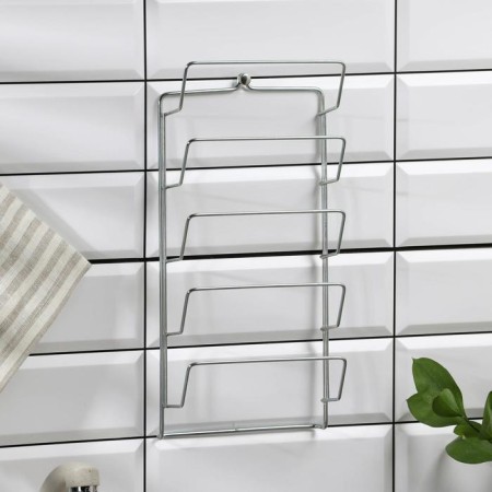 Suspension for covers, 5 tiers, 32 × 16 cm, chromium color