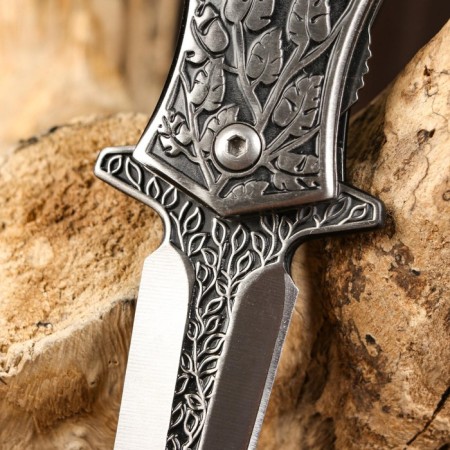The folding "royal" semi -automatic knife, 22.7 cm, blade 9.3cm-2