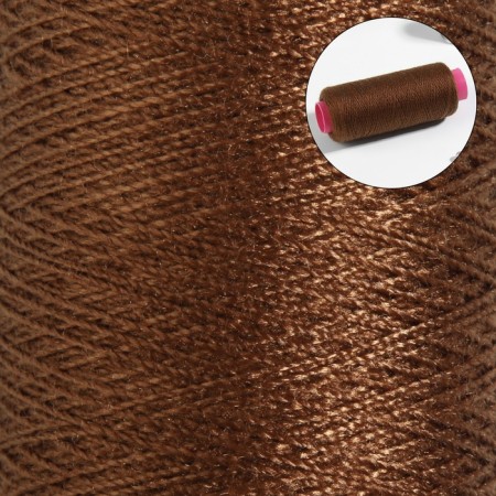 Threads 40/2, 200 m, dark brown color No. 488-1