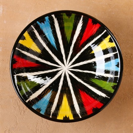 Subnitsa Rishtan ceramics "Atlas", 23 cm-1