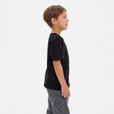 Children's T-shirt KAFTAN "Gentleman" Size 32 (110-116), black-1