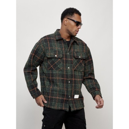 Male windbreaker, size 54, green color-6