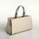 Women's bag with lightning, textura, average size, milk color