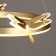 LUST "DRAGRAL" LED 48W 3000-6000K gold 52x52x80 cm Bayerlux
