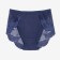 Panties female slips, dark blue color, rr 48-50
