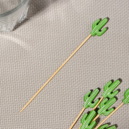 Swims "Smooth cactus", 12 cm, set 25 pcs