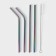 Set of metal tubes with brush Color, 21 cm, 4 pcs