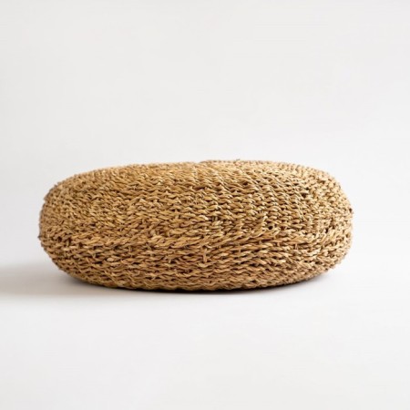 Round Puff "Sauer", diameter 20x60 cm, natural color-2