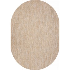Oval carpet Merinos Vegas, size 80x150 cm, color Beige