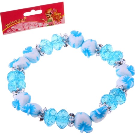 Bracelet Children's "chosen" apples, blue color-2