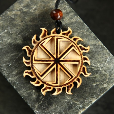 Kolovrat's amulet Cedar, brings good luck and fertility-1