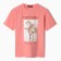 Women's T -shirt, salmon color, size 44