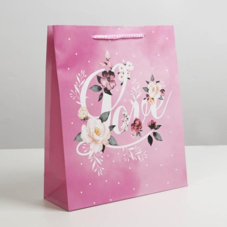 Gift Package Laminated, Packaging, Love, Ml 23 x 27 x 8 cm