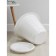 Pot with the pallet "Viola", 16 l, the color is white