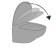 Memphis toilet seat, black color