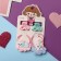 Hair set "Baby" (4 elastic bands, 2 crab) unicorns, mix