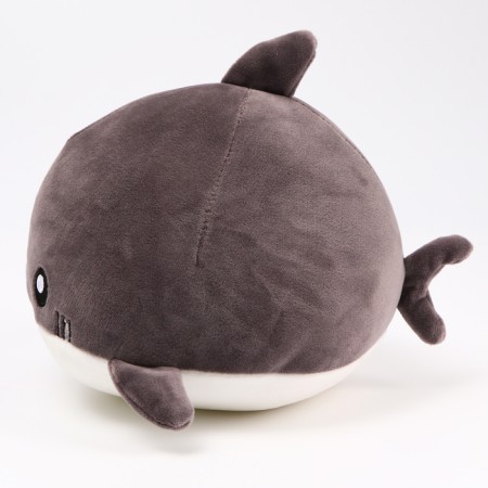 Soft toy "Shark", 19 cm, color gray color-2