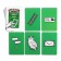 New Year's board game "New Year: Okavoka!", 90 cards, 9 fields, 8+