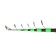 Universal Volzhanka rod “Sirius”, 7 sections, test up to 200 g, 2.7 m, black color