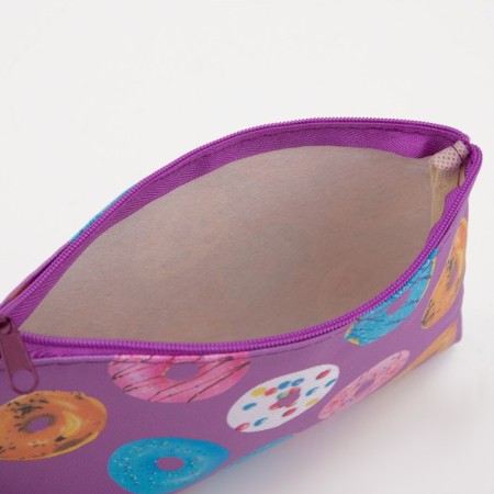 Lightning cosmetic bag, lilac color-2