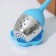 Sieve for tea "leaf", stainless steel 304, blue color