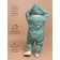Combineson Children's demi -season quilted amrobaby elf, height 68 cm, mint color