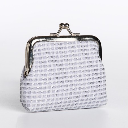 Women's wallet on the farmar, white color-1