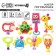 A set of rattles "Gather me", 8 pcs, bright colors